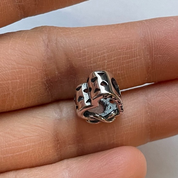 NWOT Love You Mum Infinity Heart Charm Jewelry Silver 925 - Picture 8 of 9